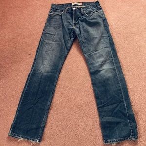 Men’s Levi’s Slim Straight Jeans Size 33x32